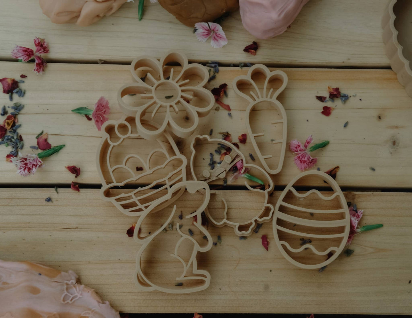 Easter Cutter Set - Eco Playdough Tool