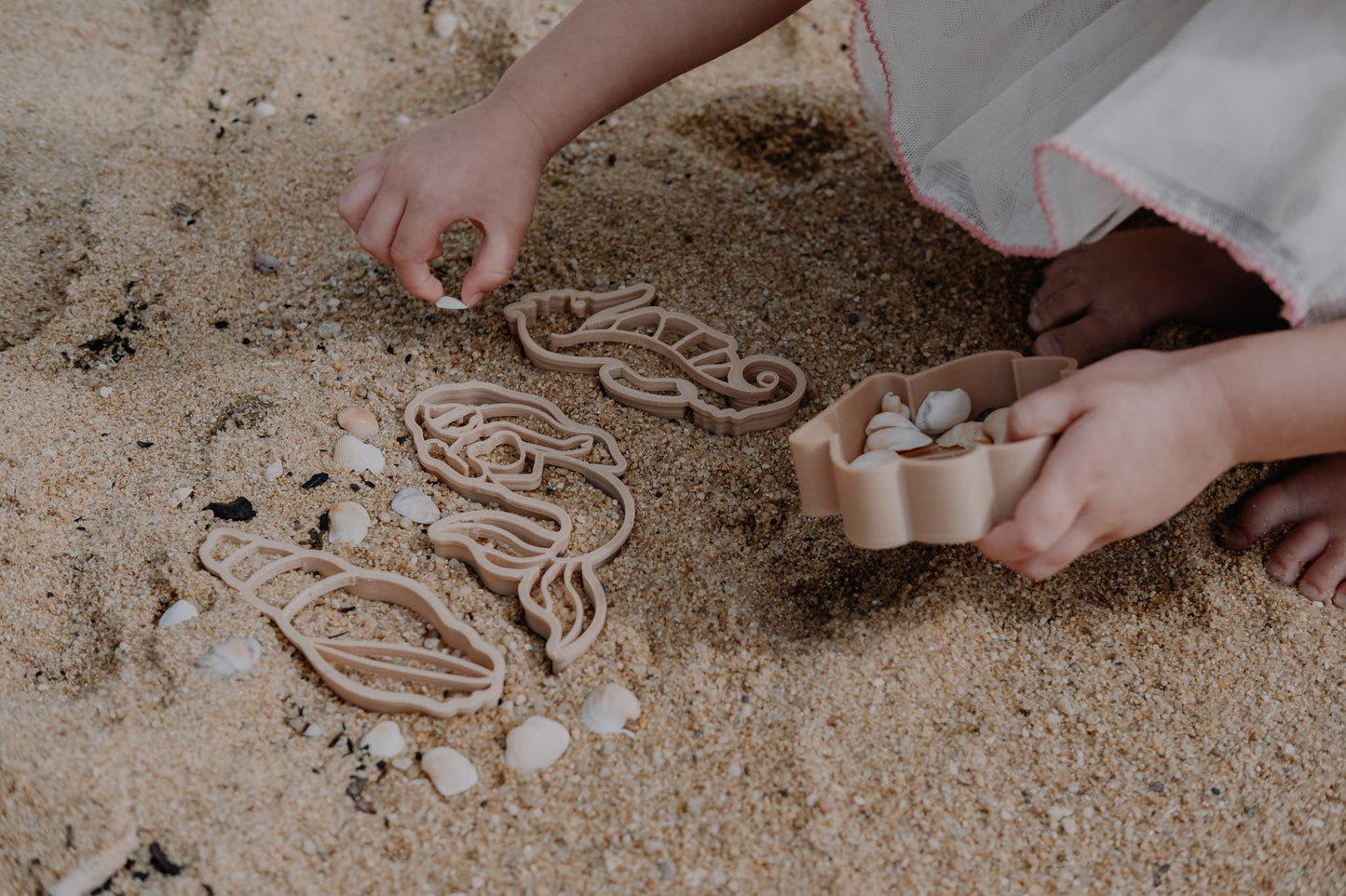 Mermaid Cutter set - Eco Playdough Tool