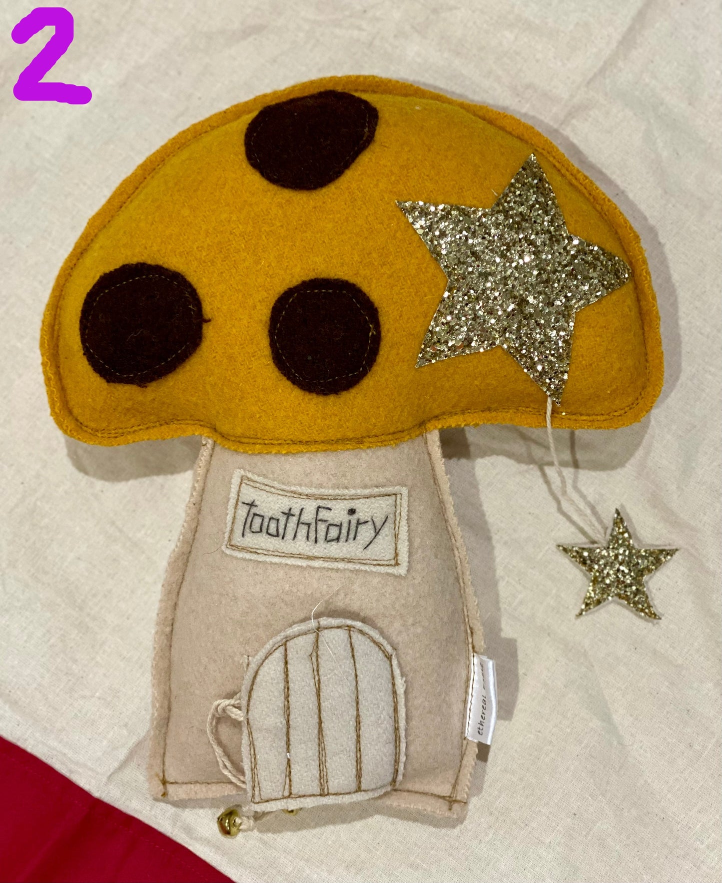 Mushroom Tooth Fairy House