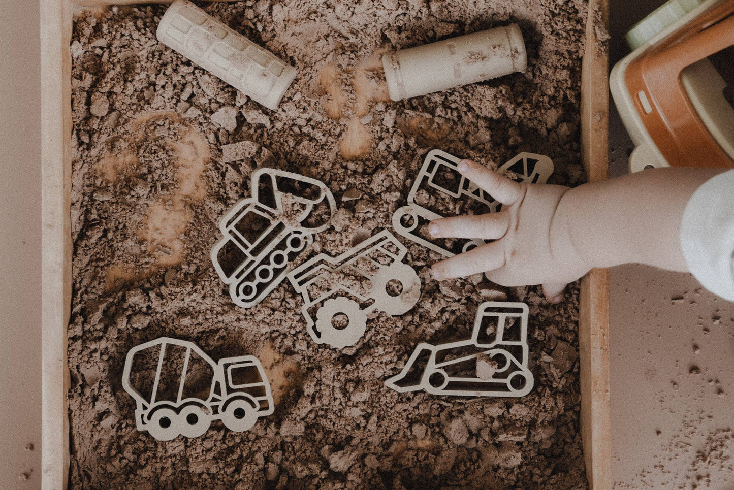 Construction Cutter Set - Eco Playdough Tool