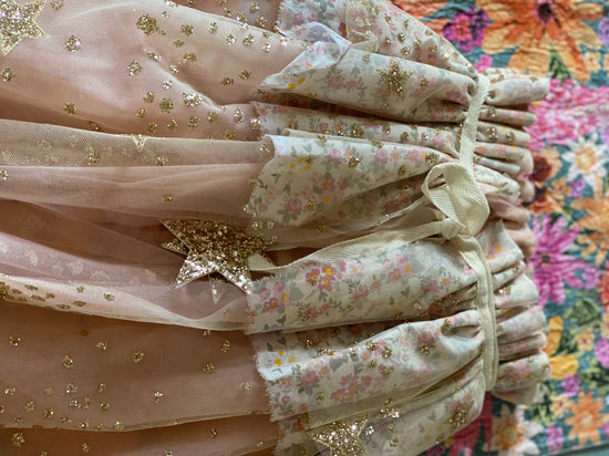 Vintage Rose Sparkle Cape