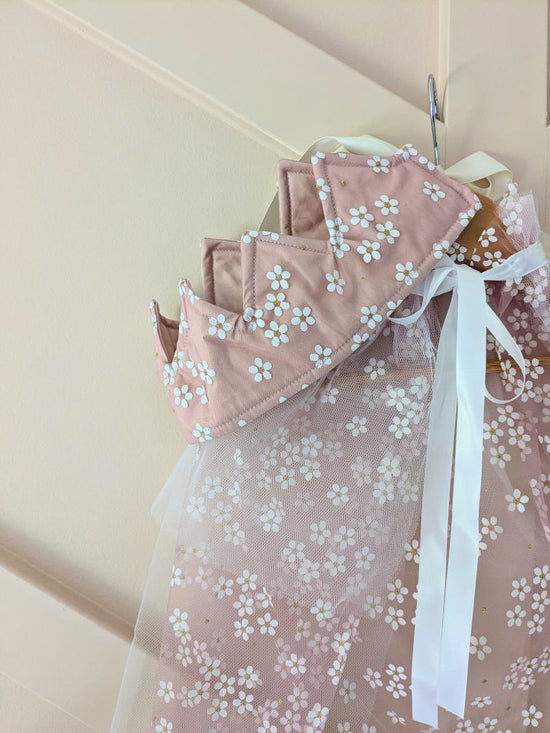 Dusty Pink Daisy Dress up