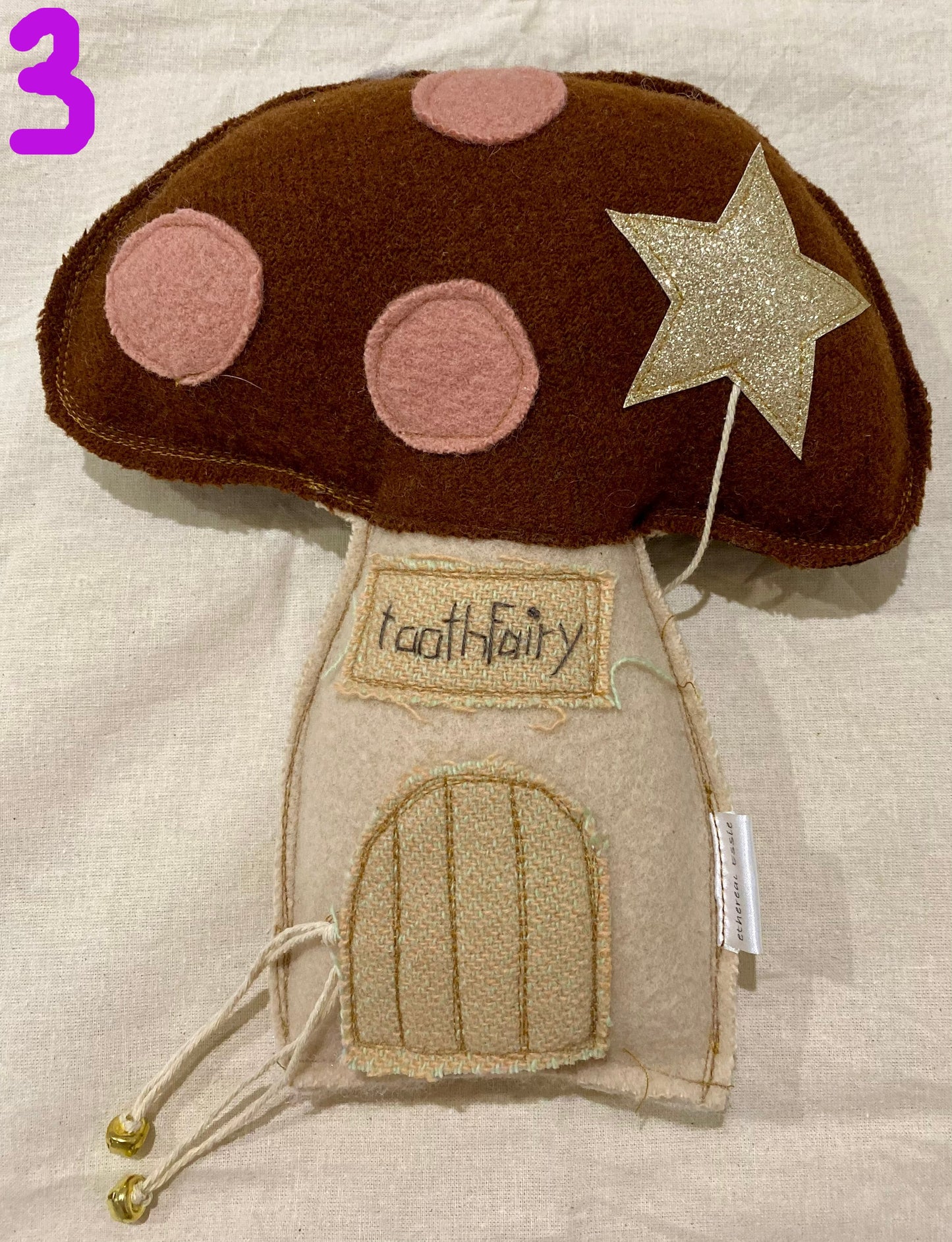 Mushroom Tooth Fairy House