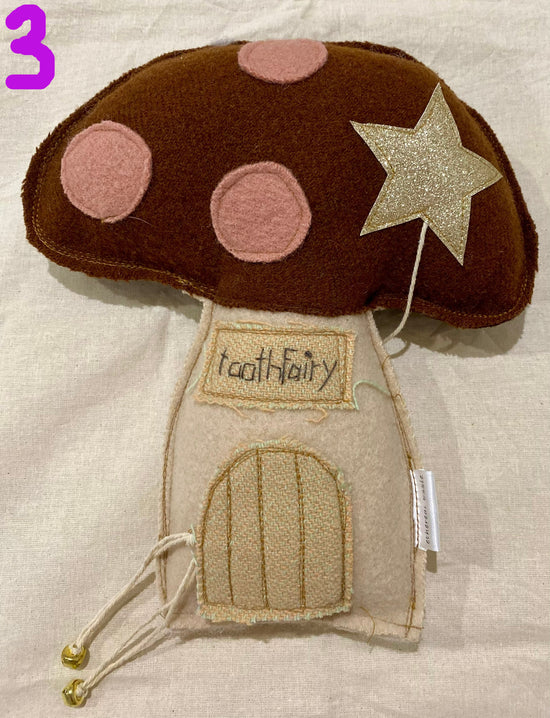 Mushroom Tooth Fairy House