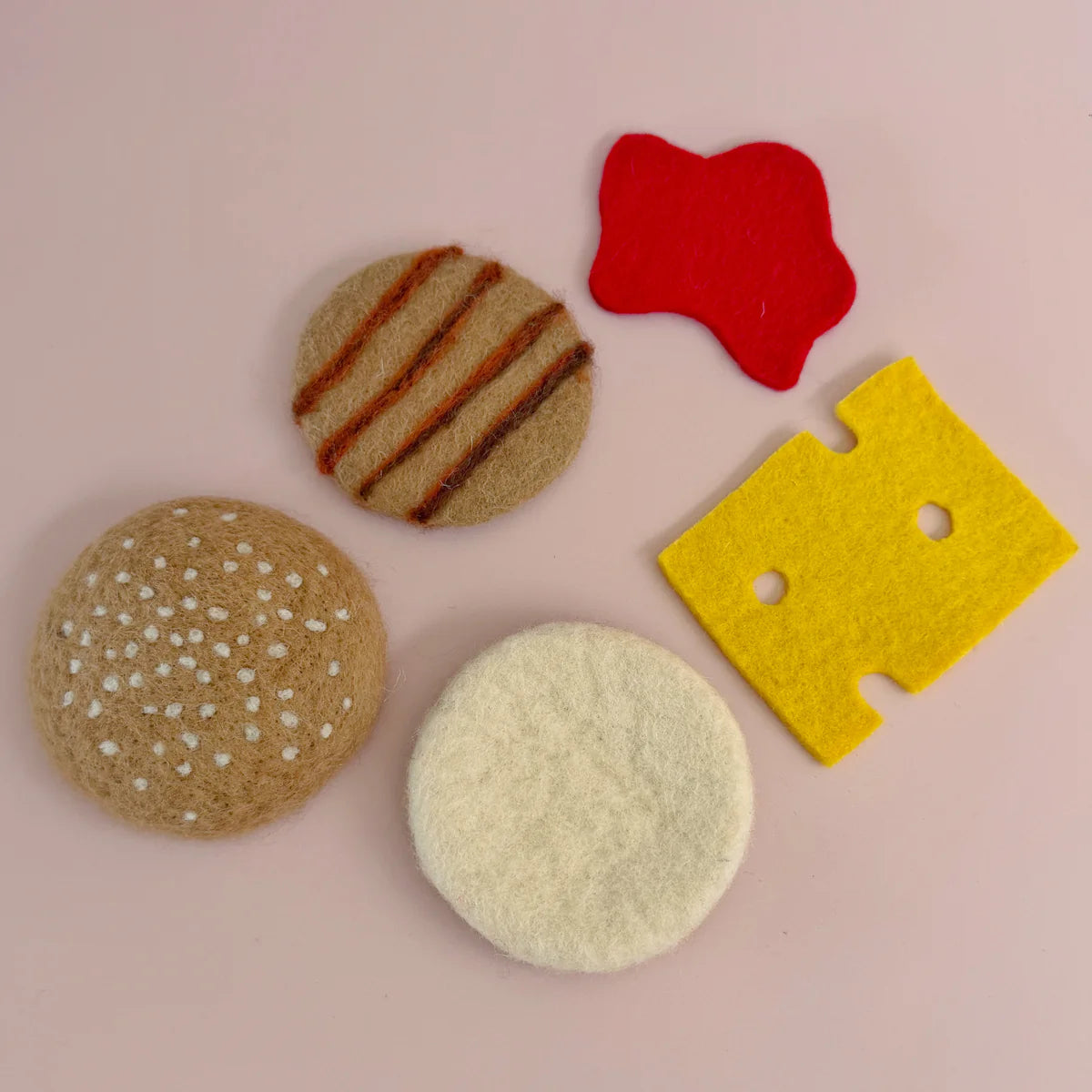 Felt Cheeseburger