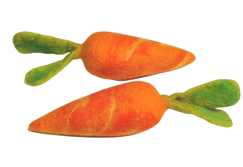 Felt Carrots