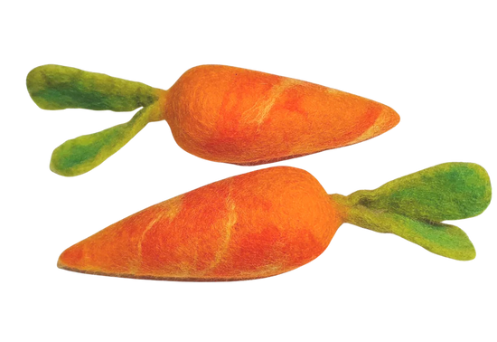 Felt Carrots