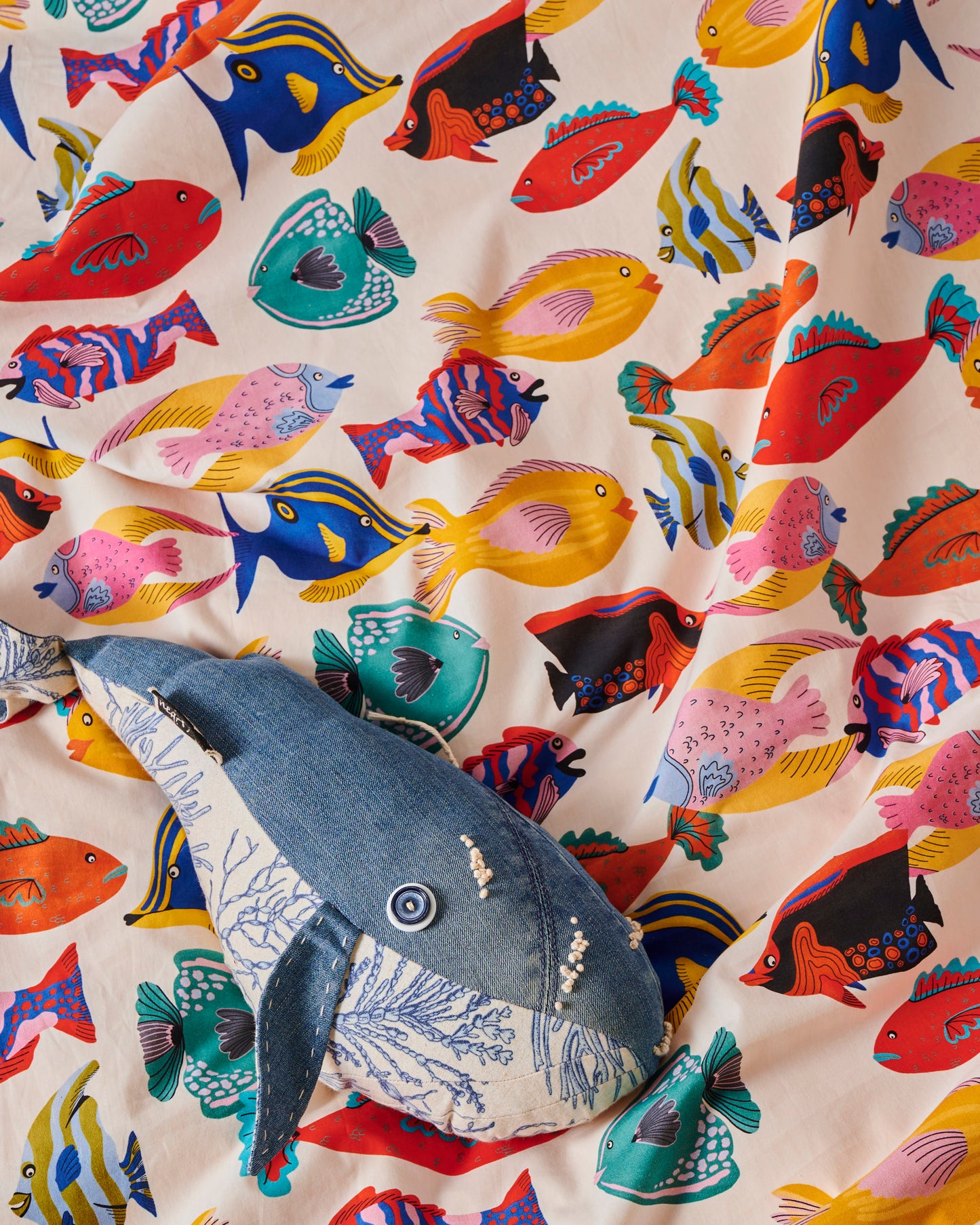 Kip & Co Fishy Business, Organic cotton bedding range