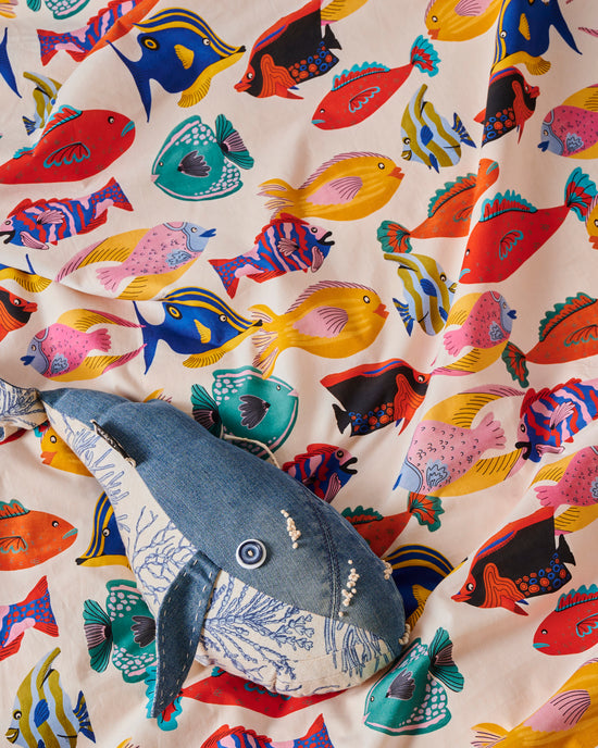 Kip & Co Fishy Business, Organic cotton bedding range