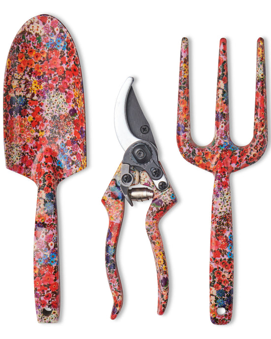 Garden Tool and Glove Set.