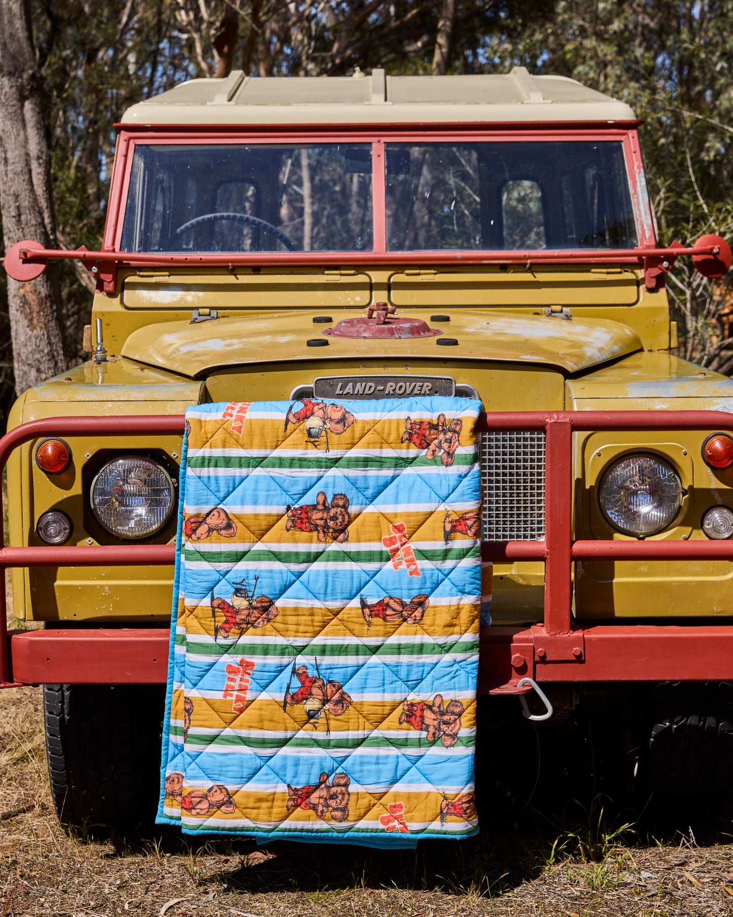 Blinky Bill Organic Cotton Quilted Bedspread - Single