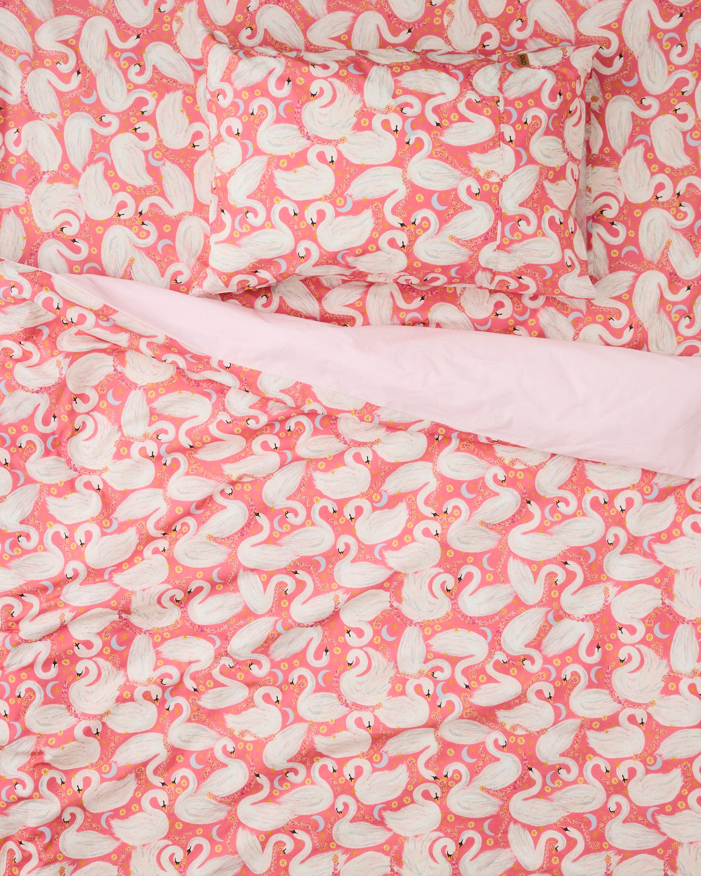 Swanette Quilt Cover - KS/Double