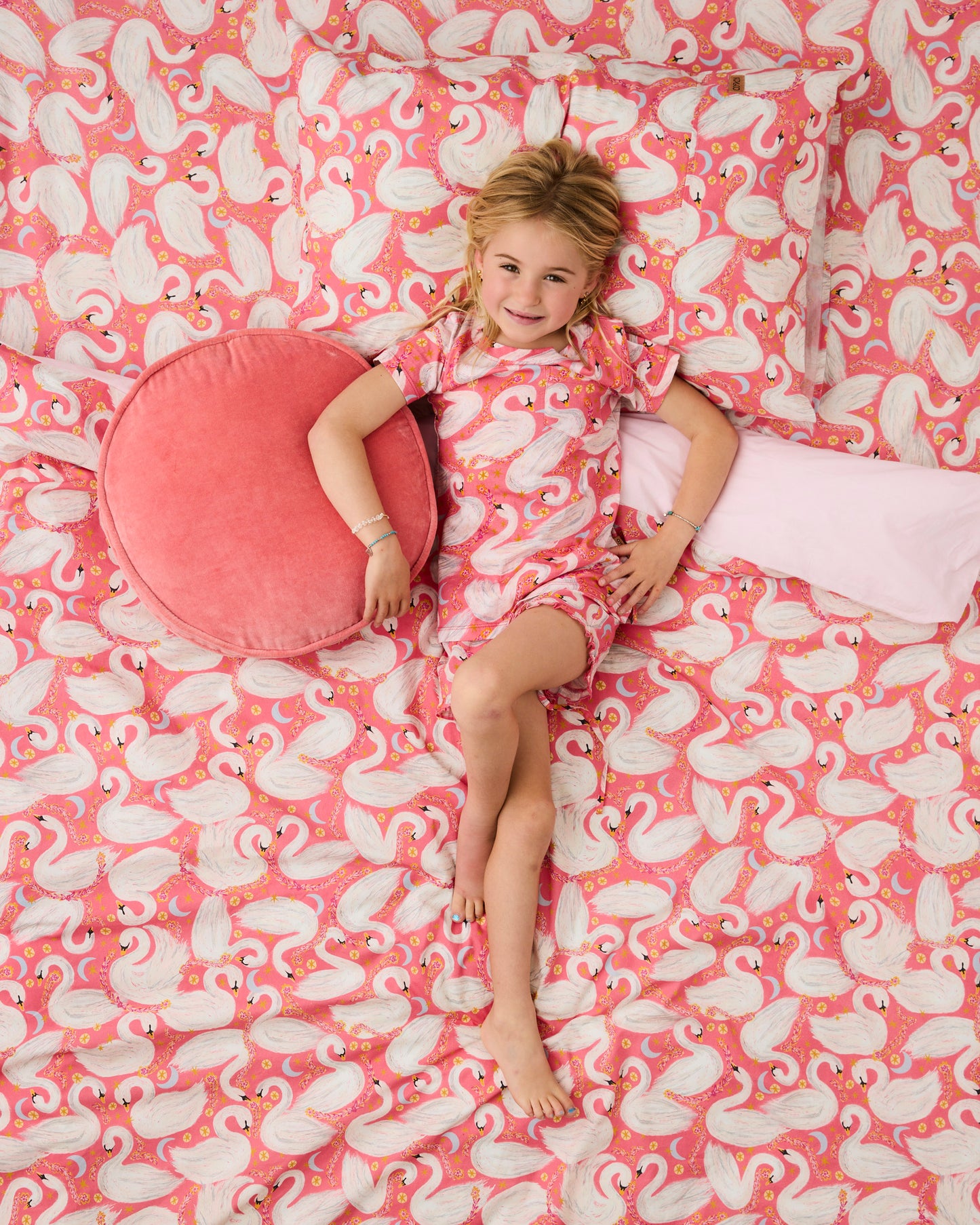 Swanette Quilt Cover - KS/Double