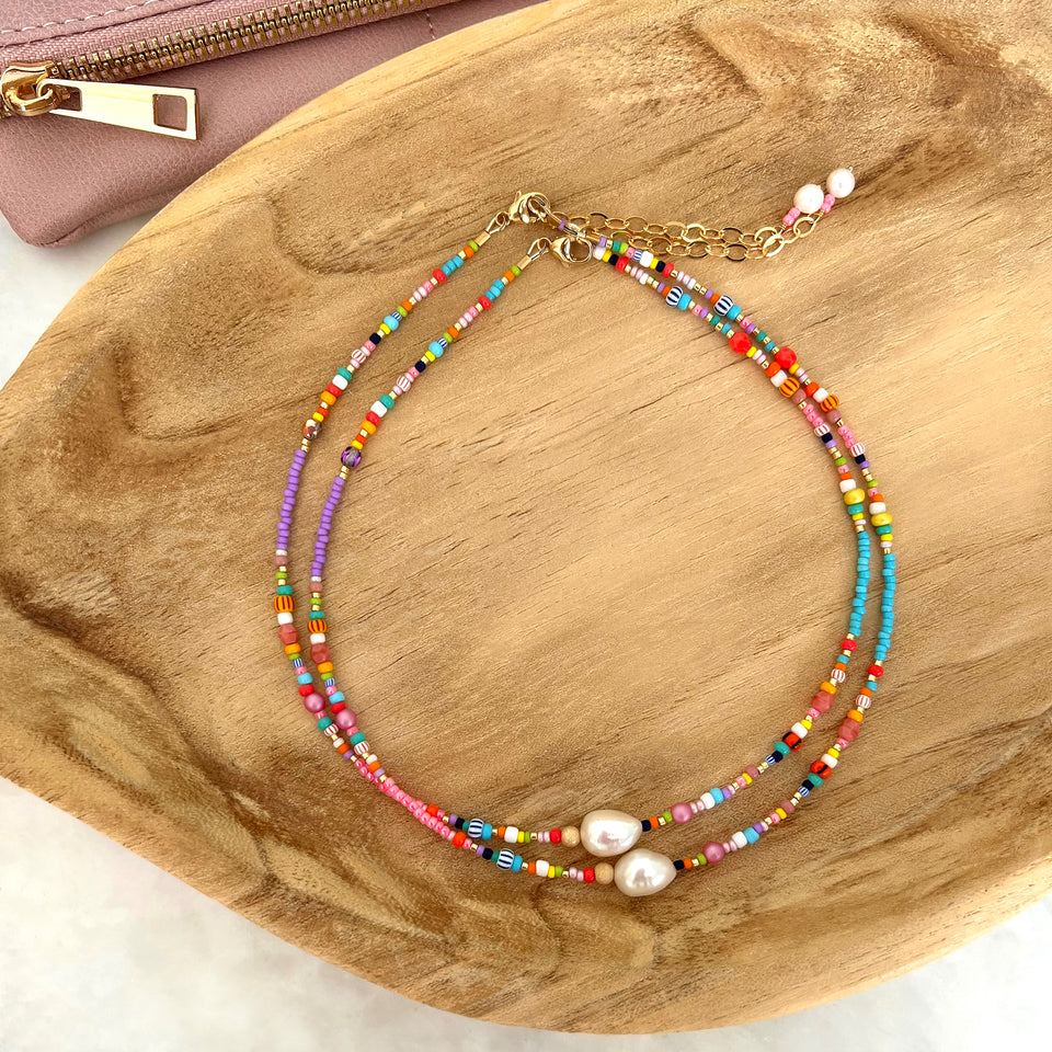 Rainbow - Beaded Necklace