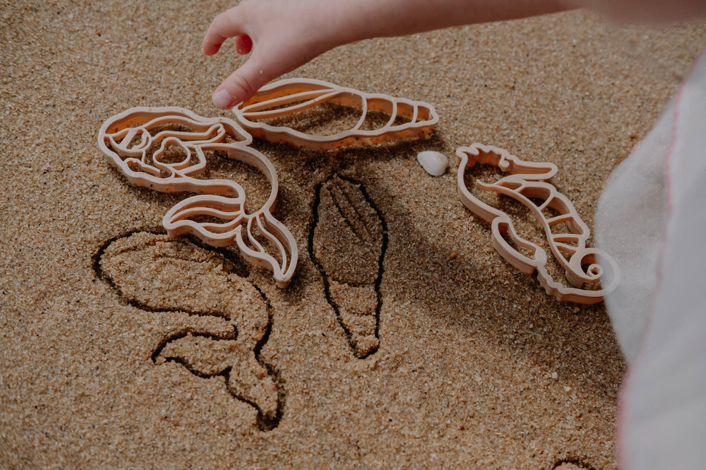 Mermaid Cutter set - Eco Playdough Tool