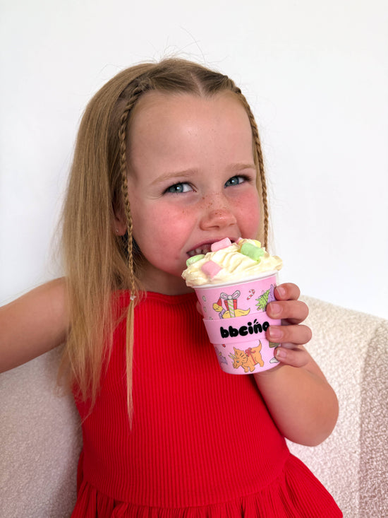 BBcino Santa’s Little Sipper in Pink (120ml)