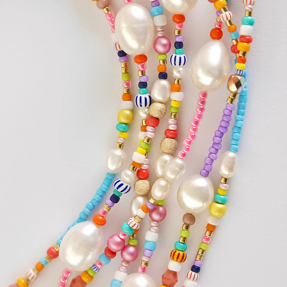 Candy Crush - Beaded Necklace