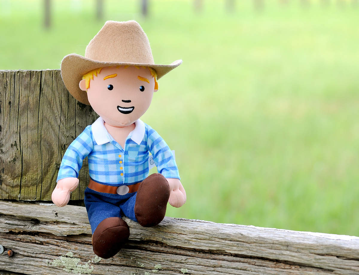 George the Farmer Cuddle Doll Toy – Zoe and Quinn Home & Lifestyle