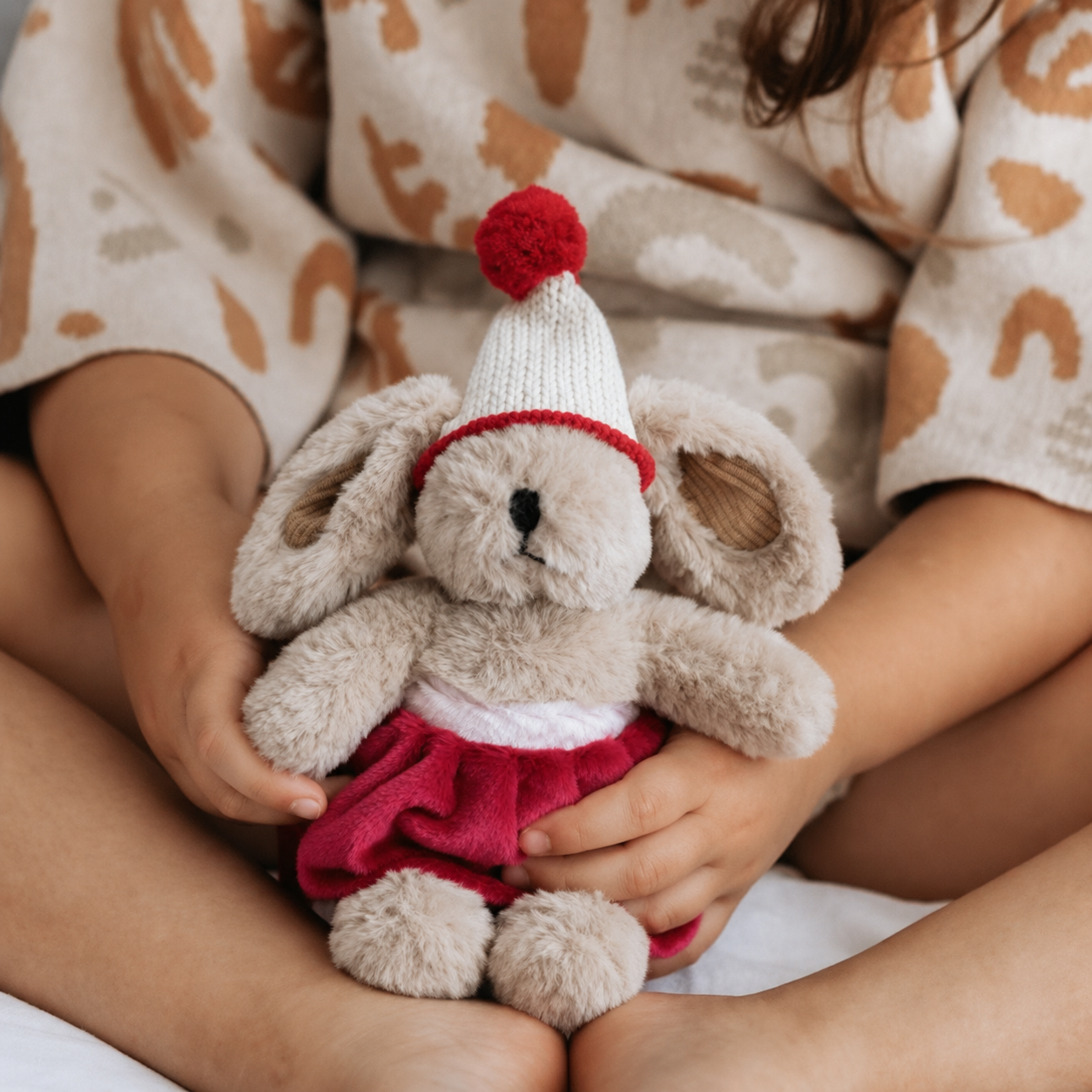 Christmas Theodora rabbit - mini | soft toy