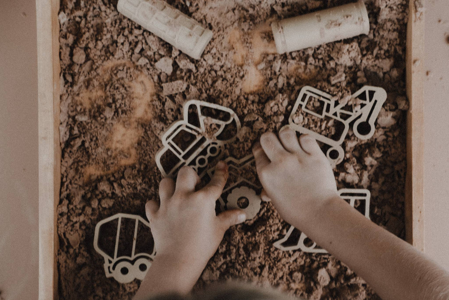 Construction Cutter Set - Eco Playdough Tool