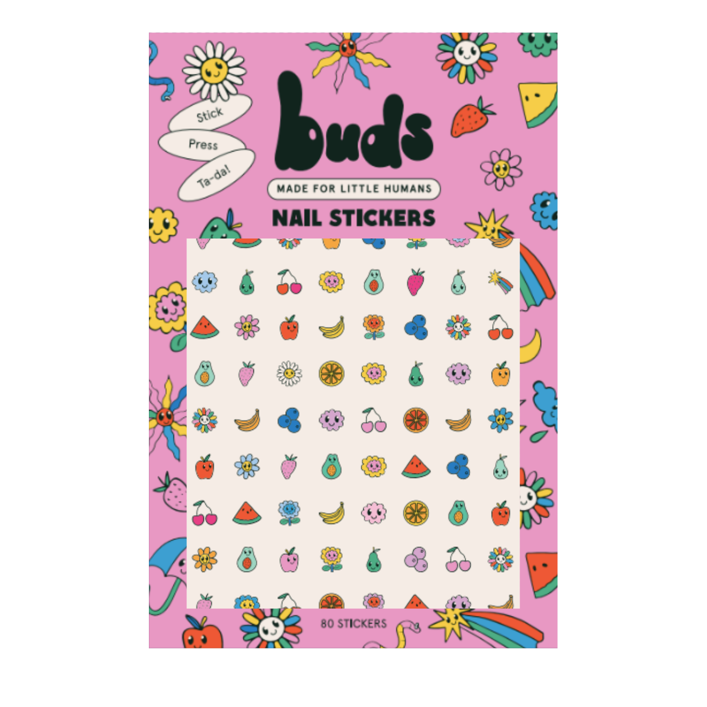 Buds Nail Stickers - Fruits