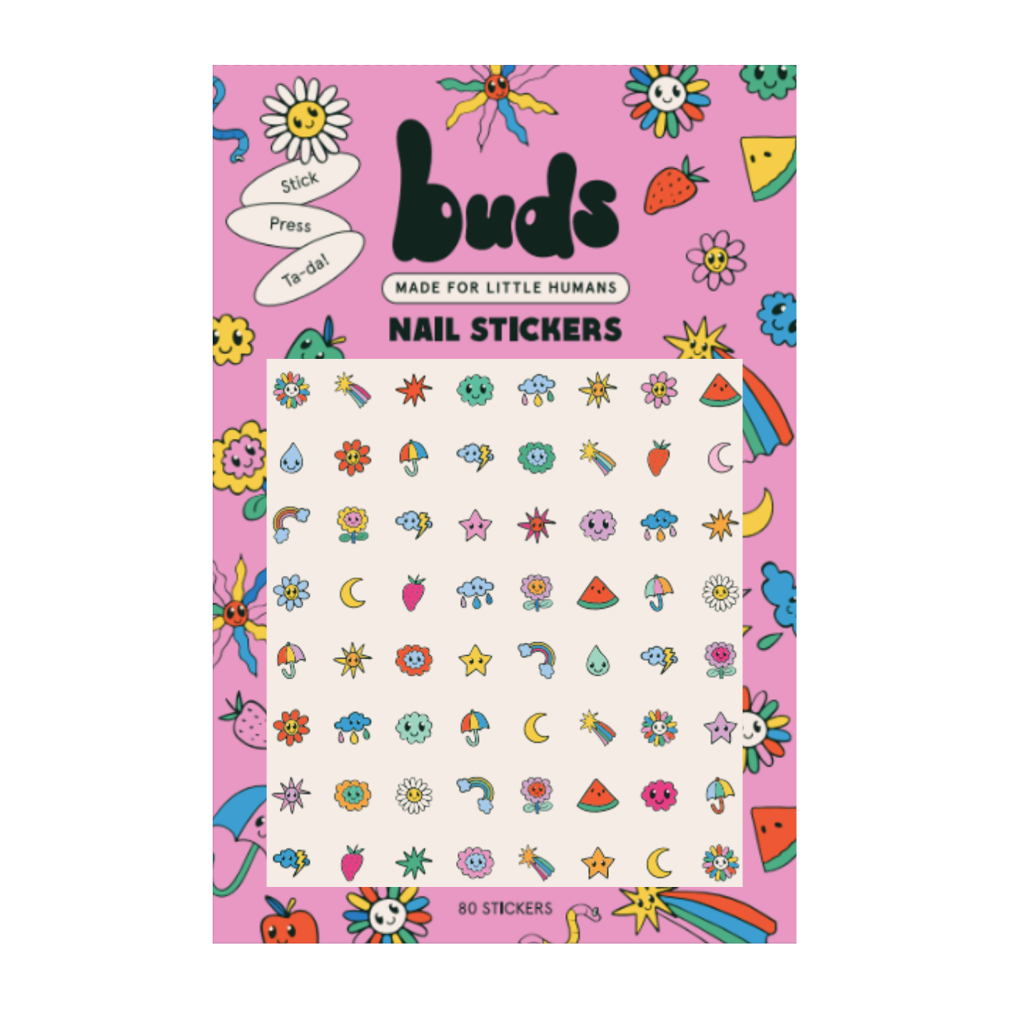 Buds Nail Stickers - Weather