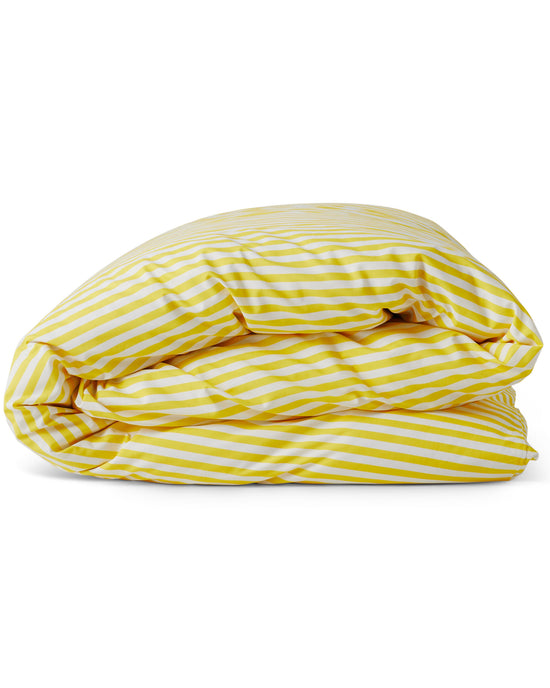 Limoncello Stripe, Organic Cotton Quilt Cover