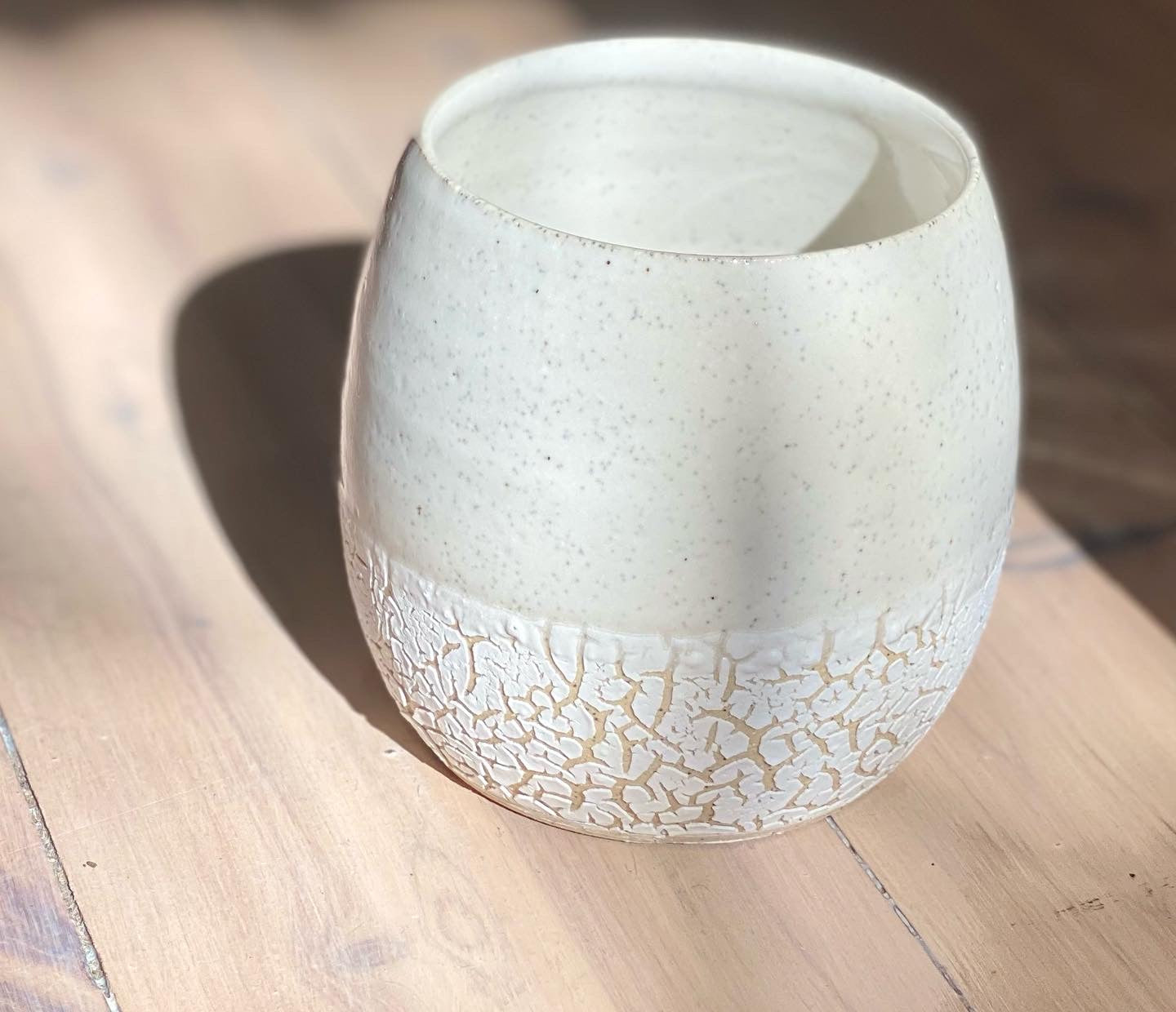Elizabeth Bell - Ceramic Tumbler ( Perfect Latte Cup)