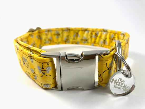 Bumblebee Dog Collar - Small