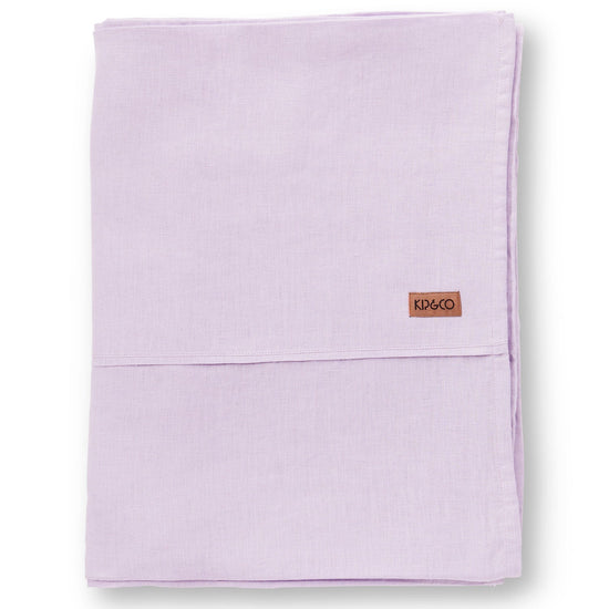Kip & Co - Lilac Linen flat sheet