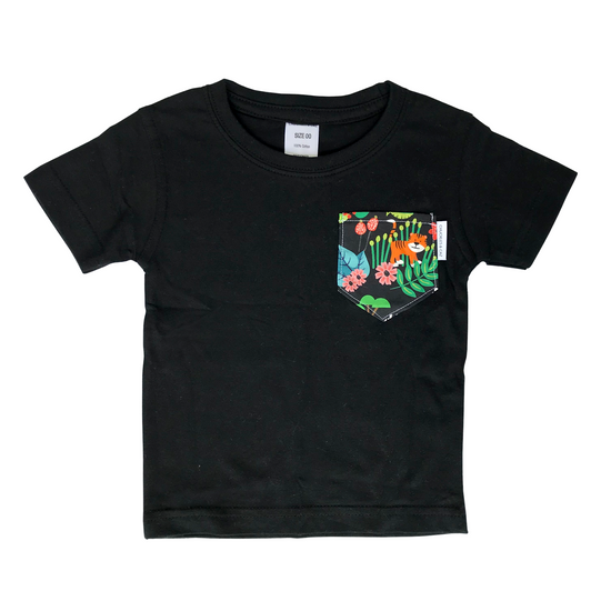 Chuckles & Caz - Jungle Pocket Tee