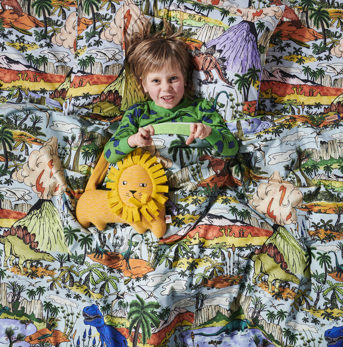 Kip and Co - Jurassic Quilt Cover