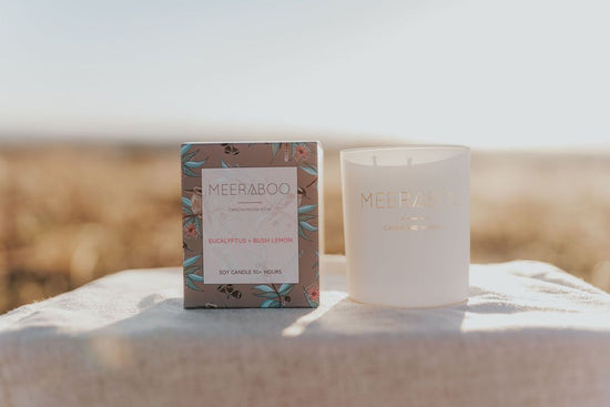 Meeraboo - Eucalpytus Boxed Soy Candle