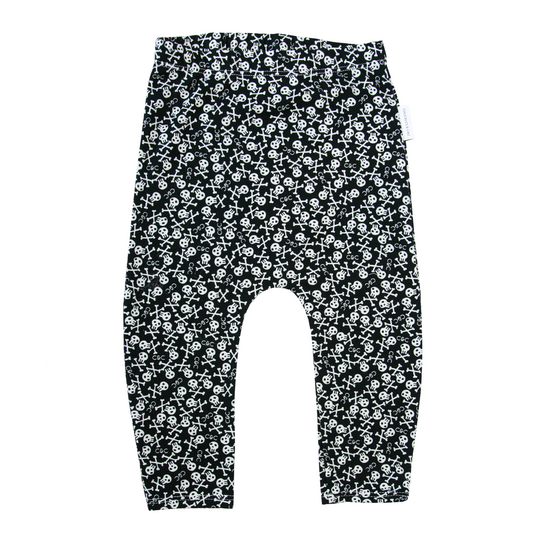 Chuckles & Caz - Mono Skullz Leggings