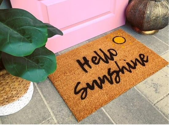 Walk All Over Me -  Hello Sunshine Doormat 40x60cm