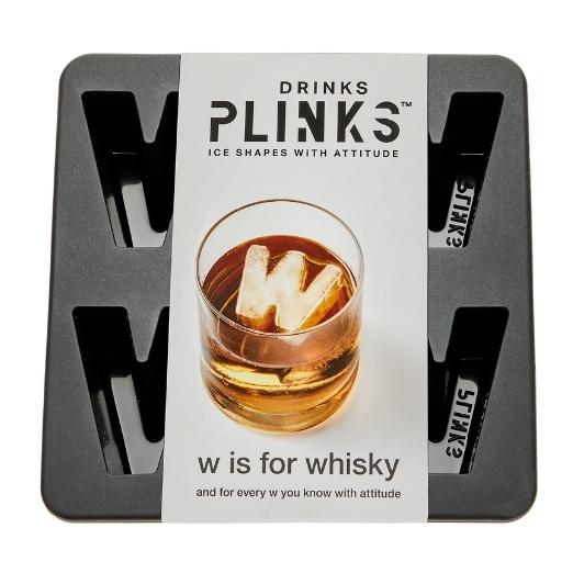 Drinks Plinks - W is for Whiskey Ice Tray Mould