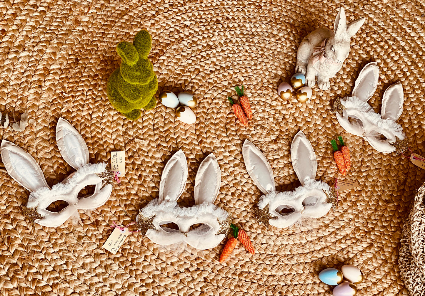 Boo Bean and Bear Rabbit Mask