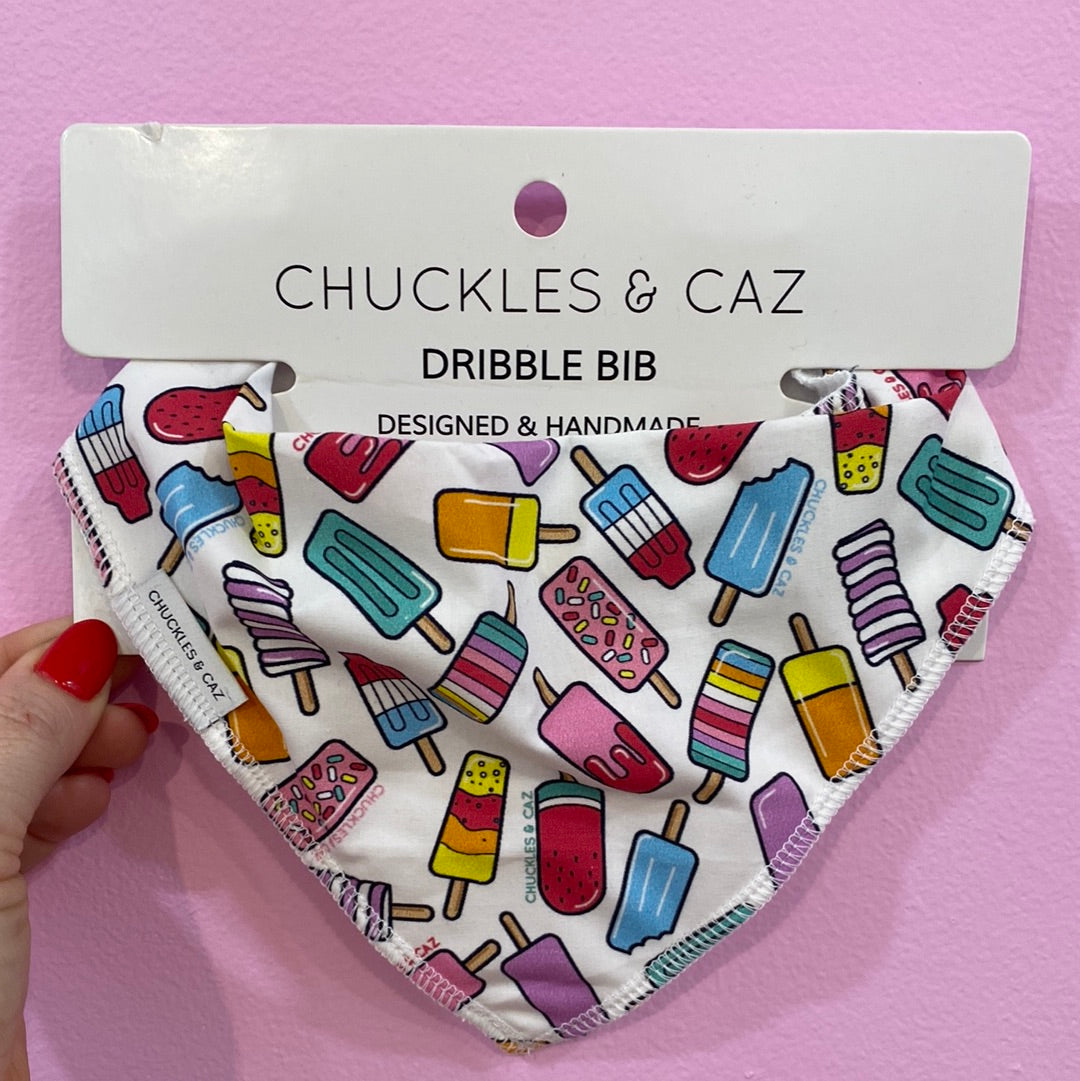 Chuckles & Caz - Ice Block Dribble Bib