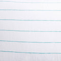 KIP & CO - MINTY STRIPE LINEN FITTED SHEET