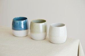 Elizabeth Bell - Ceramic Tumbler ( Perfect Latte Cup)
