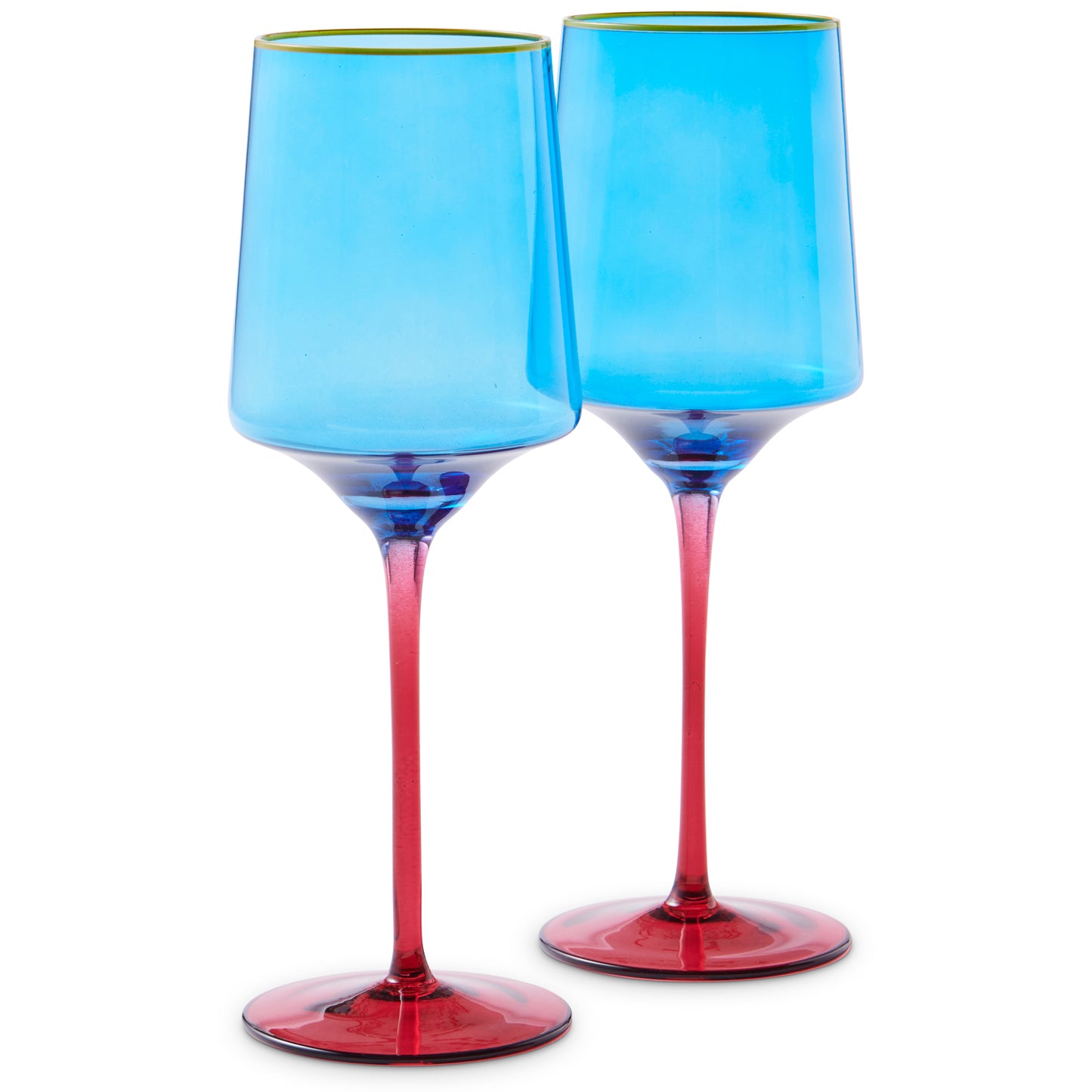 Kip & Co - Sapphire Delight Vino Glass set 2